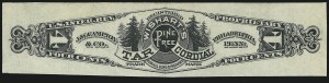 Sale 905, Lot 3641, Private Die Proprietary Stamps