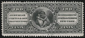 Sale 905, Lot 3650, Private Die Proprietary Stamps
