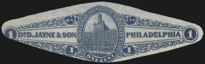 Sale 905, Lot 3679, Private Die Proprietary Stamps