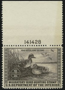 Sale 905, Lot 3757, Hunting Permits