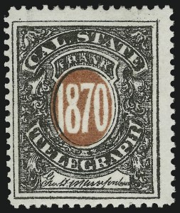Sale 905, Lot 3766, Telegraph Stamps