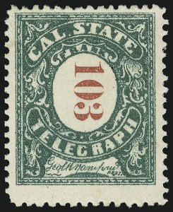 Sale 905, Lot 3768, Telegraph Stamps
