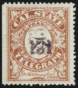 Sale 905, Lot 3769, Telegraph Stamps