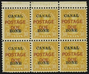 Sale 905, Lot 3815, Canal Zone