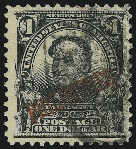 Sale 905, Lot 3848, Philippines, 1903, $1.00 Black (237) Sale 905, Lot 3848, Philippines