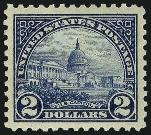 Sale 910, Lot 105, 1922 and Later Issues (Scott 537 to 573a)