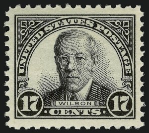 Sale 910, Lot 131, Later Issues (Scott 617 to 630), 17c Black (623) Sale 910, Lot 131, Later Issues (Scott 617 to 630)
