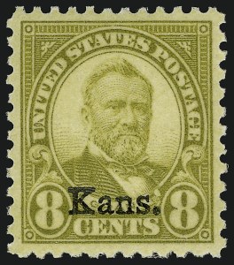 Sale 910, Lot 152, Later Issues (Kans-Nebr. overprints)