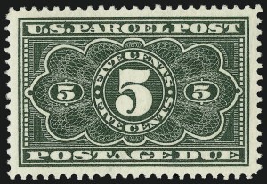 Sale 910, Lot 253, Parcel Post Postage Due, Special Handling