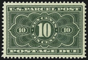 Sale Number 910, Lot Number 254, Parcel Post Postage Due, Special Handling Sale Number 910, Lot Number 254, Parcel Post Postage Due, Special Handling