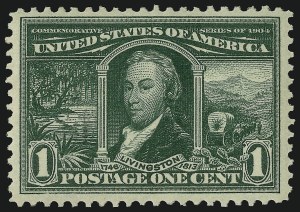 Sale Number 910, Lot Number 61, Louisiana Purchase and Jamestown Issues Sale Number 910, Lot Number 61, Louisiana Purchase and Jamestown Issues