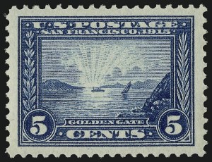 Sale 910, Lot 77, 1913-15 Panama-Pacific Issue