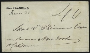 Sale 913, Lot 502, Stampless Covers