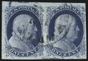 Sale 913, Lot 539, 1c 1851-56 Issue