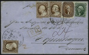 Sale 913, Lot 553, 3c-5c 1851-56 Issue