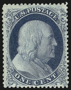 Sale 913, Lot 571, 1c 1857-60 Issue