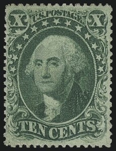 Sale 913, Lot 584, 10c-90c 1857-60 Issue