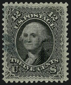Sale 913, Lot 642, 1867-68 Grilled Issue
