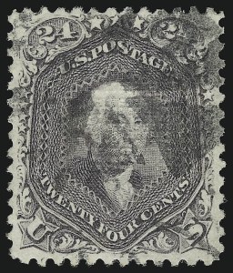 Sale 913, Lot 659, 1867-68 Grilled Issue