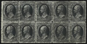 Sale 913, Lot 766, 1870-88 Bank Note Issues (Scott 178 thru 191)