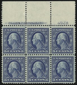 Sale 913, Lot 826, 1908-12 Issues (Scott 331 thru 356)