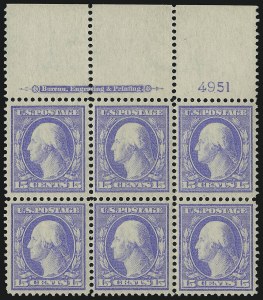 Sale 913, Lot 827, 1908-12 Issues (Scott 331 thru 356)