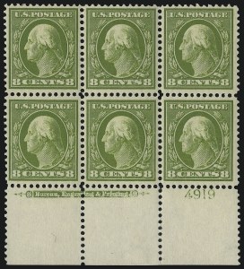 Sale 913, Lot 841, 1908-23 Issues (Scott 368 thru 389)
