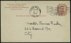 Sale 913, Lot 939, Postal Stationery and Postal Cards