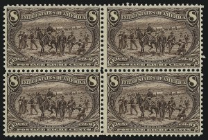 Sale 914, Lot 1176, 1898 Trans-Mississippi Issue, 8c Trans-Mississippi (289) Sale 914, Lot 1176, 1898 Trans-Mississippi Issue