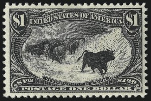 Sale 914, Lot 1192, 1898 Trans-Mississippi Issue, $1.00 Trans-Mississippi (292) Sale 914, Lot 1192, 1898 Trans-Mississippi Issue