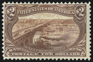 Sale 914, Lot 1197, 1898 Trans-Mississippi Issue, $2.00 Trans-Mississippi (293) Sale 914, Lot 1197, 1898 Trans-Mississippi Issue