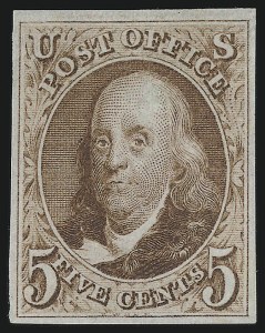 Sale 914, Lot 122, 1847 Issue