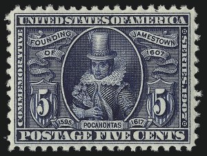 Sale 914, Lot 1308, Louisiana Purchase, Jamestown Issues
