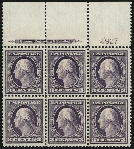 Sale 914, Lot 1319, 1908-09 Washington-Franklin Issues (Scott 331 thru 356)