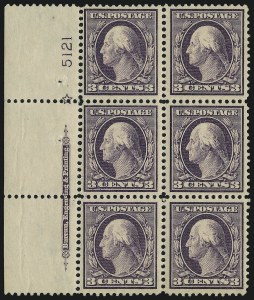 Sale 914, Lot 1320, 1908-09 Washington-Franklin Issues (Scott 331 thru 356)