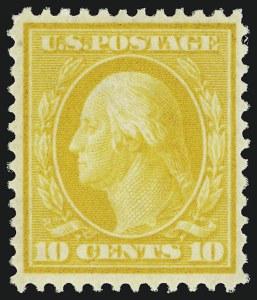 Sale 914, Lot 1329, 1908-09 Washington-Franklin Issues (Scott 331 thru 356)