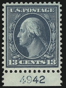 Sale 914, Lot 1332, 1908-09 Washington-Franklin Issues (Scott 331 thru 356)