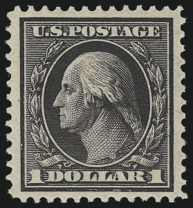 Sale 914, Lot 1345, 1908-09 Washington-Franklin Issues (Scott 331 thru 356)