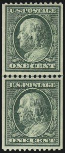 Sale 914, Lot 1351, 1908-09 Washington-Franklin Issues (Scott 331 thru 356)
