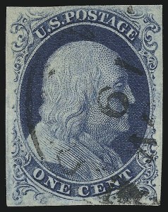 Sale 914, Lot 140, 1851-56 Issue