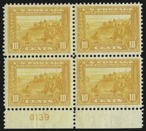 Sale 914, Lot 1481, 1913-15 Panama-Pacific Issue (Scott 397 thru 404)