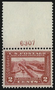 Sale Number 914, Lot Number 1485, 1913-15 Panama-Pacific Issue (Scott 397 thru 404)