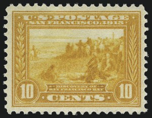 Sale 914, Lot 1490, 1913-15 Panama-Pacific Issue (Scott 397 thru 404)