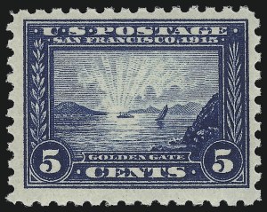 Sale 914, Lot 1501, 1913-15 Panama-Pacific Issue (Scott 397 thru 404)