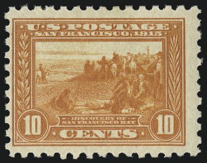 Sale 914, Lot 1510, 1913-15 Panama-Pacific Issue (Scott 397 thru 404)