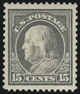 Sale 914, Lot 1538, 1912-23 Issues (Scott 405 to 423)