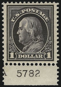 Sale 914, Lot 1557, 1912-23 Issues (Scott 405 to 423)