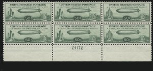 Sale 914, Lot 1981, Air Post, 50c Chicago Zeppelin (C18) Sale 914, Lot 1981, Air Post