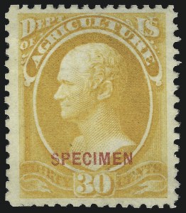 Sale 914, Lot 2242, Official Specimens