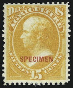 Sale 914, Lot 2243, Official Specimens